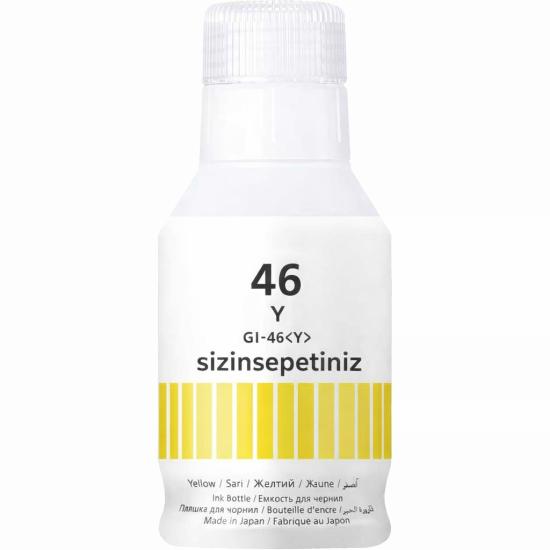 Canon GI-46 Muadil Sarı Mürekkep 135ML