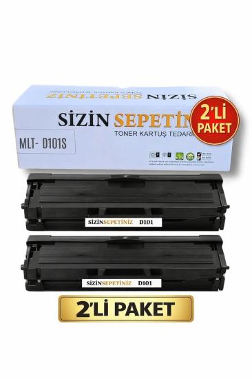 Samsung Scx-3400 Muadil Toner 2Li Paket / Mlt-D101s