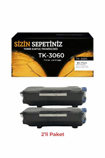 Kyocera TK-3060 Muadil Toneri 2’ li Paket / Ecosys M3145 / M3645