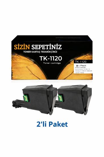 Kyocera Mita TK‑1120 Muadil Toneri 2’Li Avantaj Paket