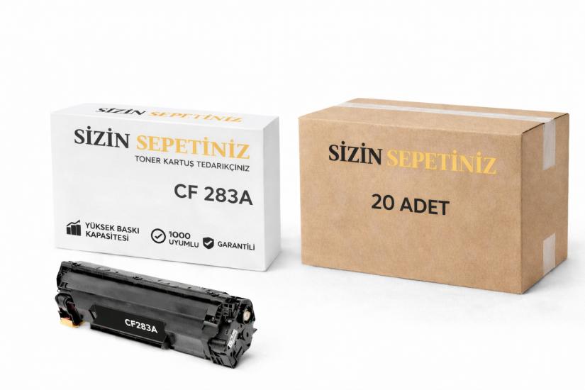 Hp 83A / CF283A Muadil Toner 1 Koli / 20 Adet / M201 / M125 / M225 / M127