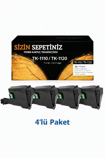 Kyocera Tk-1110 4’Lü Avantaj Paket Muadil Toneri/ Fs1120 / Fs1020 / Fs1040
