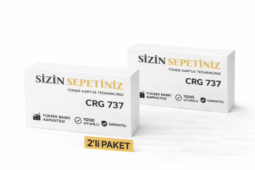 Canon CRG-737 Muadil Toner 2’li Paket/ MF211 / MF212 / MF216 / MF217 / MF226 / MF229 / MF237