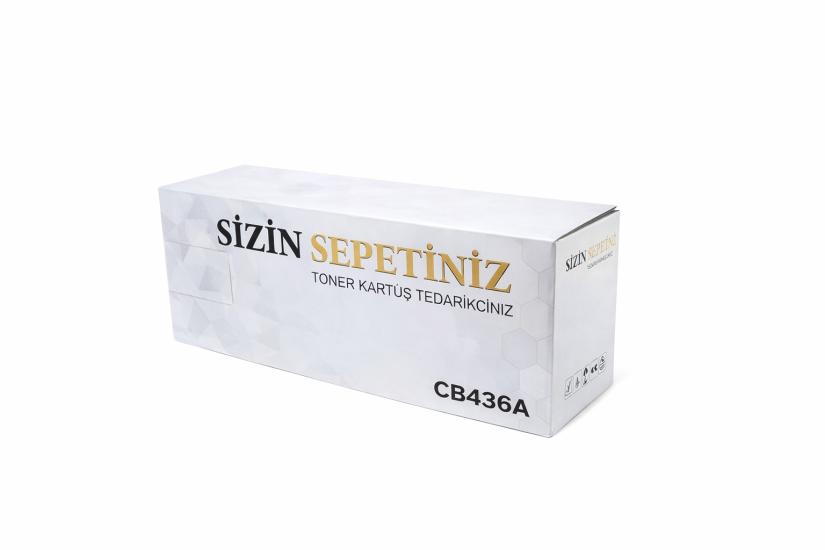 Sizinsepetiniz Hp 36A Hp Cb436A Hp Laserjet P1505 1600 Sayfa Siyah Muadil Toner