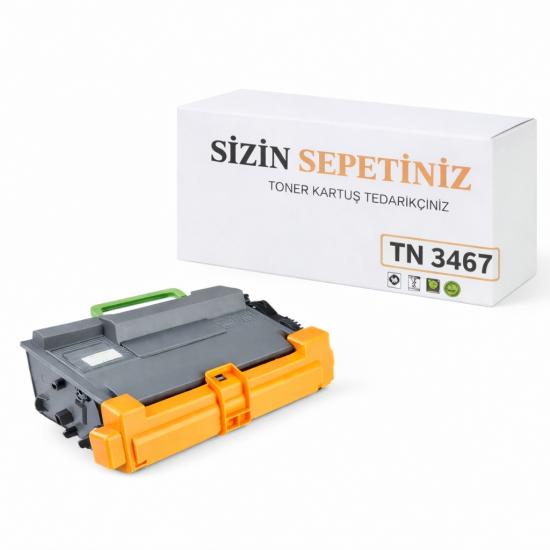 Brother TN-3467 Muadil Toner Yüksek Kapasiteli - Siyah