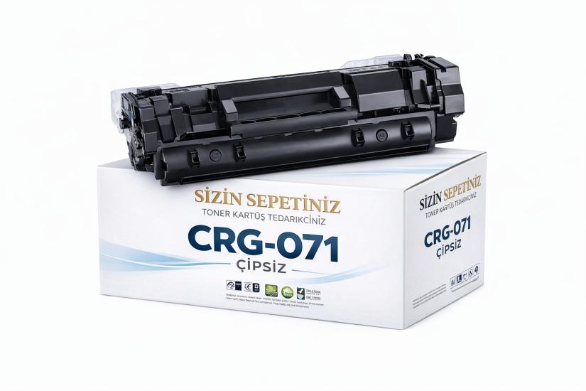 Canon CRG-071 Çipsiz Muadil Toner