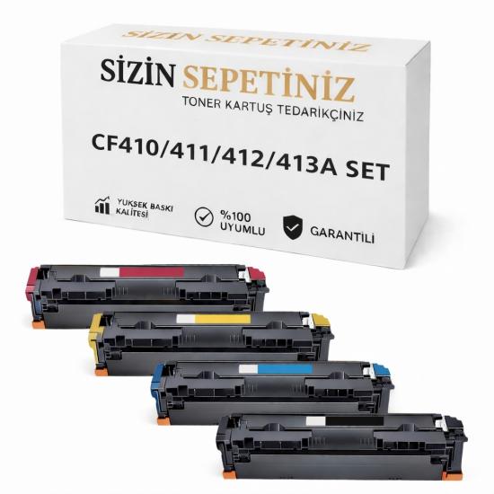 Hp M452/ M477 Muadil Toner Takımı (CF410A-CF411A-CF412A-CF413A)