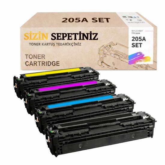 Hp 205A Muadil Toner 4 Renk Set