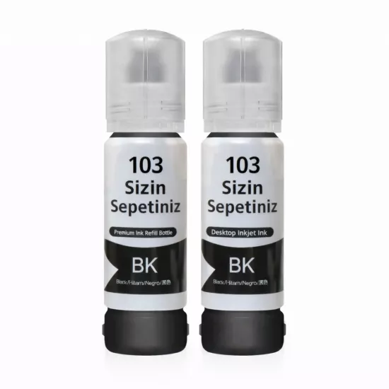 Epson 103 2’Li Siyah Mürekkep L1110/L3110/L3111/L3150/L