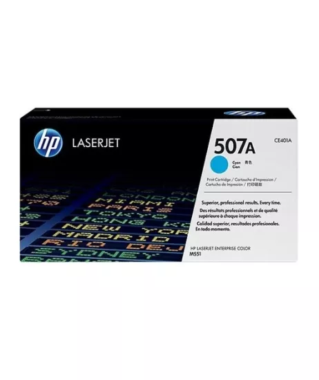 HP 507A CE401A Mavi Orijinal Toner