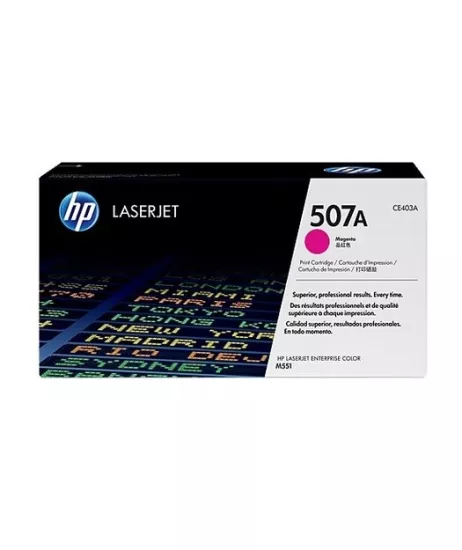 HP 507A CE403A Kırmızı Orijinal Toner