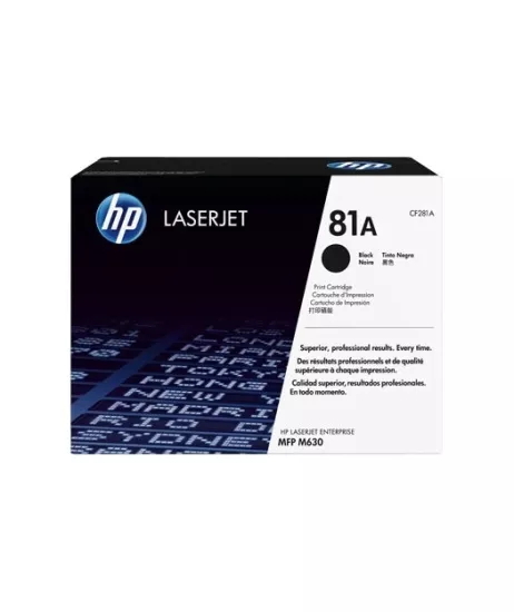 HP 81A CF281A Siyah Orijinal Toner