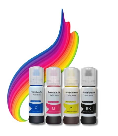 Epson 103 Uyumlu 4 Renk Takım Mürekkep L1110/L3110/L3111/L3150/L3151/L51