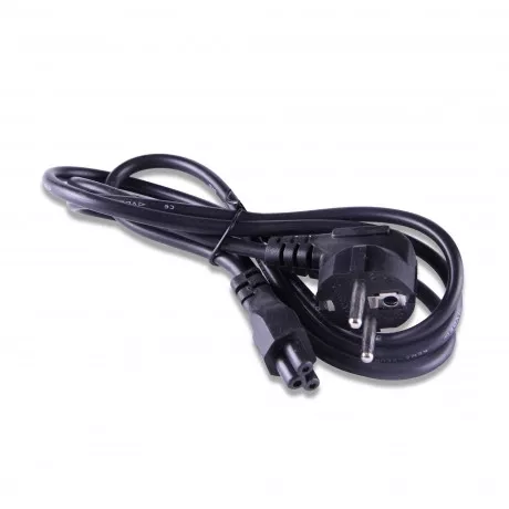 Qport Q-POWY1.5 1.5 Metre Yonca Tip (C5) Notebook Power Kablosu