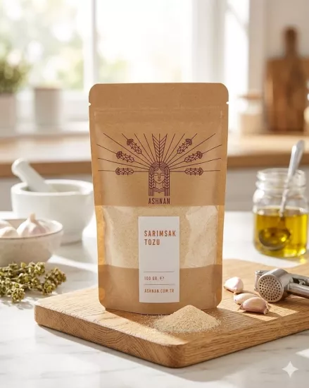 Ashnan Sarımsak Tozu 100g