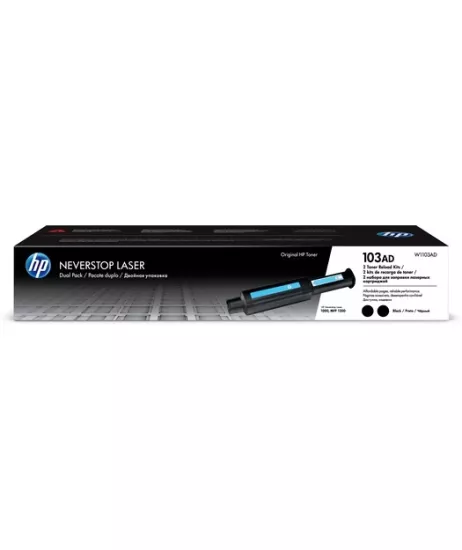 HP 103AD W1103AD Orijinal Toner 2li Paket 