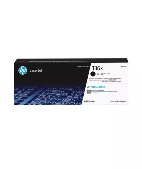 HP 136X W1360X Siyah Orijinal Toner