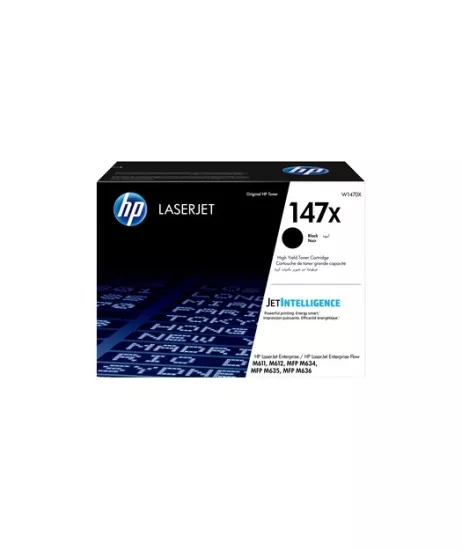 HP 147X W1470X Siyah Orijinal Toner