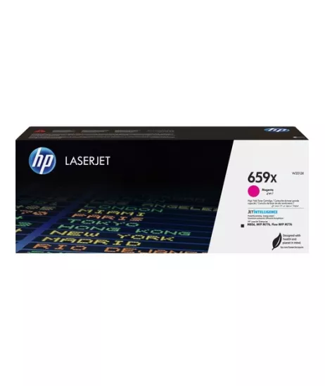 HP 659X W2013X Kırmızı Orijinal Toner