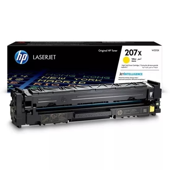 HP 207X W2212X Sarı Orijinal Toner
