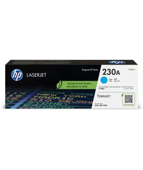 HP 230A W2301A Mavi Orijinal Toner