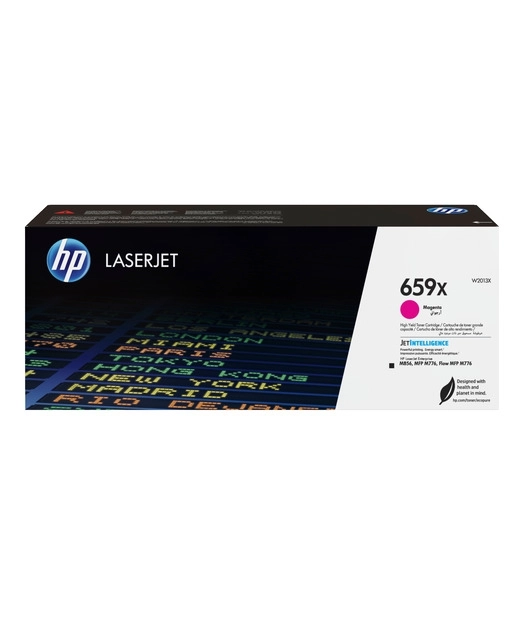 HP 659X W2013X Kırmızı Orijinal Toner