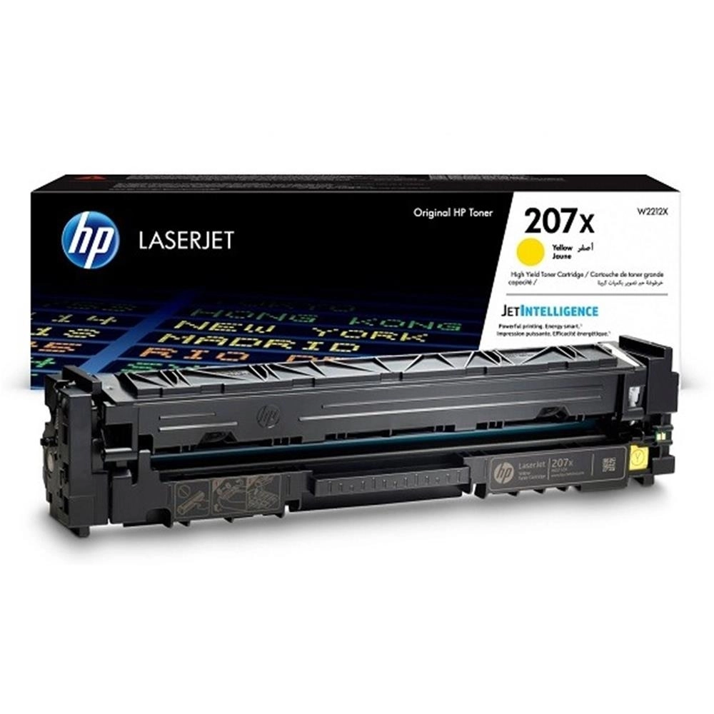 HP 207X W2212X Sarı Orijinal Toner