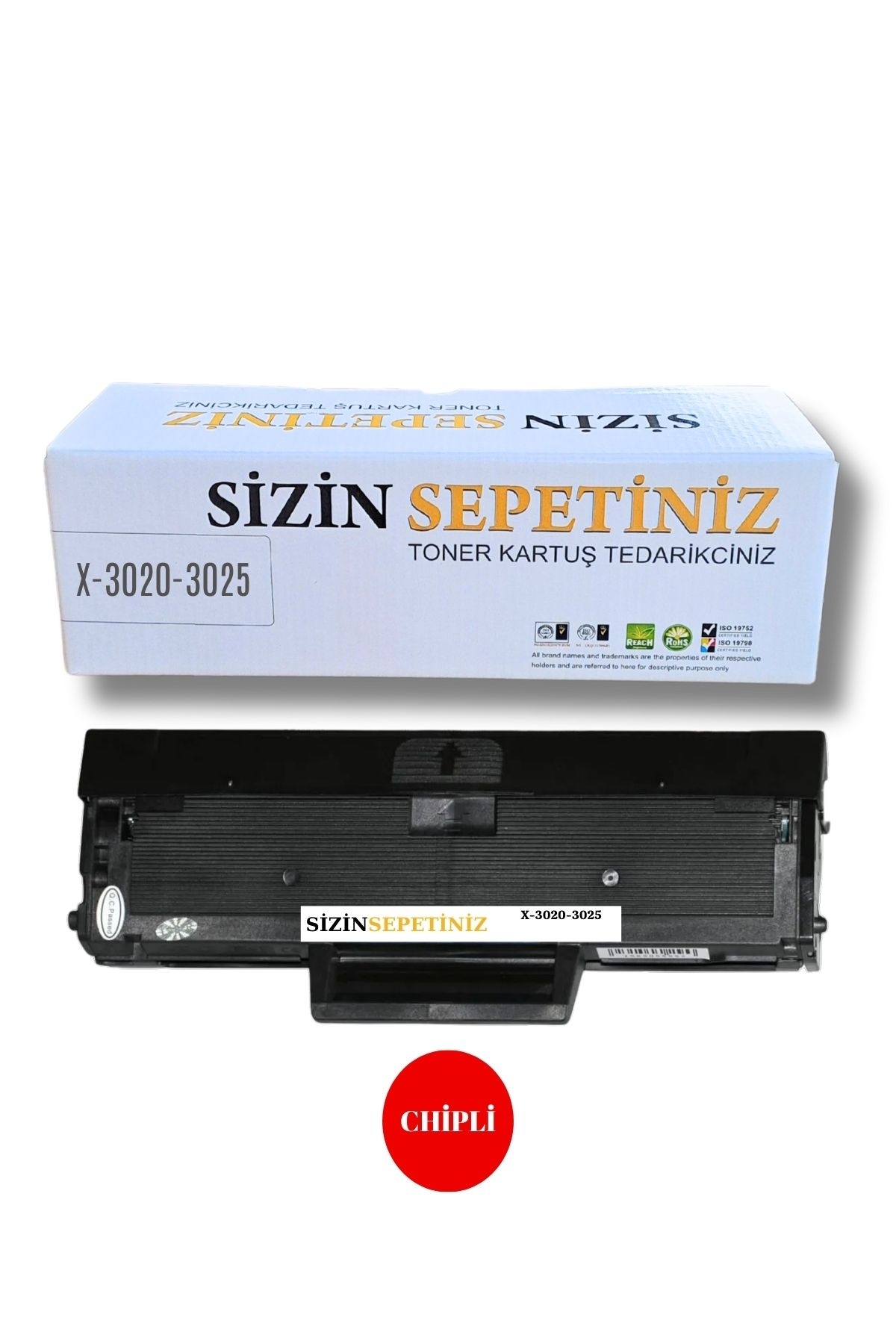 Sizinsepetiniz Xerox 3020 Çipli Muadil Toner /Wb/106R02773/Phaser 3020